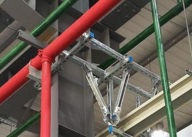 沧州市该抗震支架的整体式支吊架结构协调性好